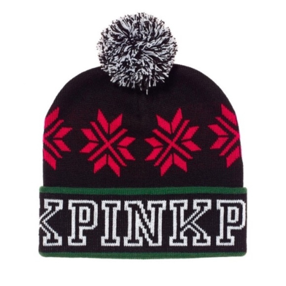 VS PINK Christmas Beanie♥️